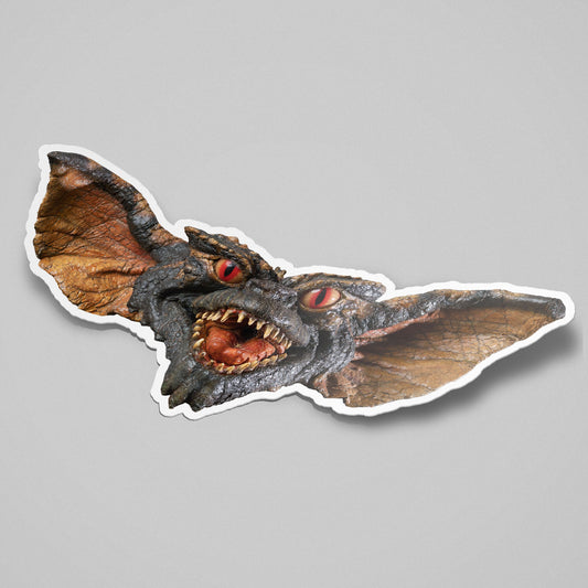 Gremlin Face Movie Prop Sticker