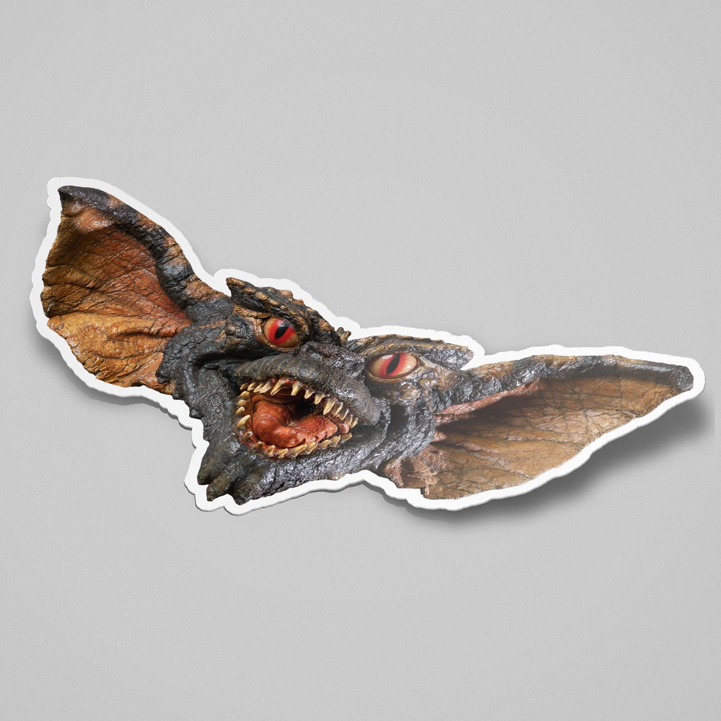 Gremlin Face Movie Prop Sticker