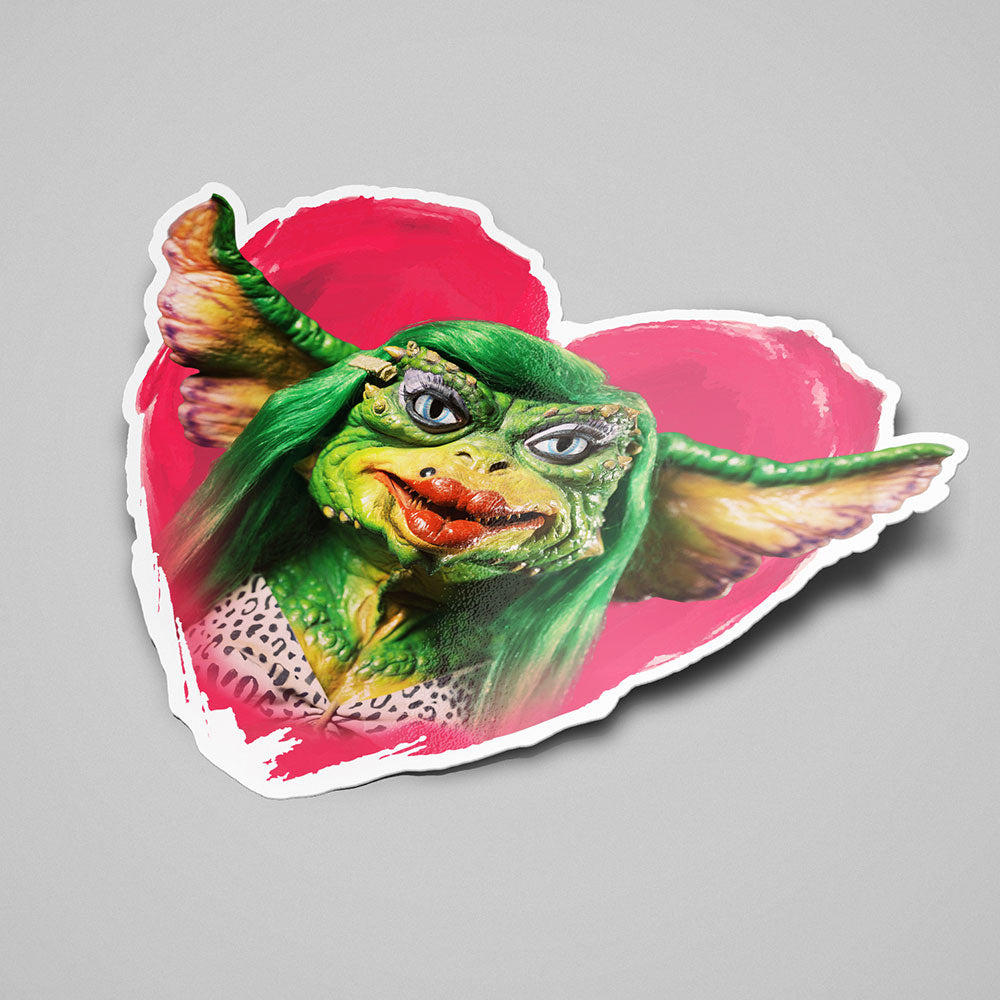 Greta Gremlin Movie Prop Sticker