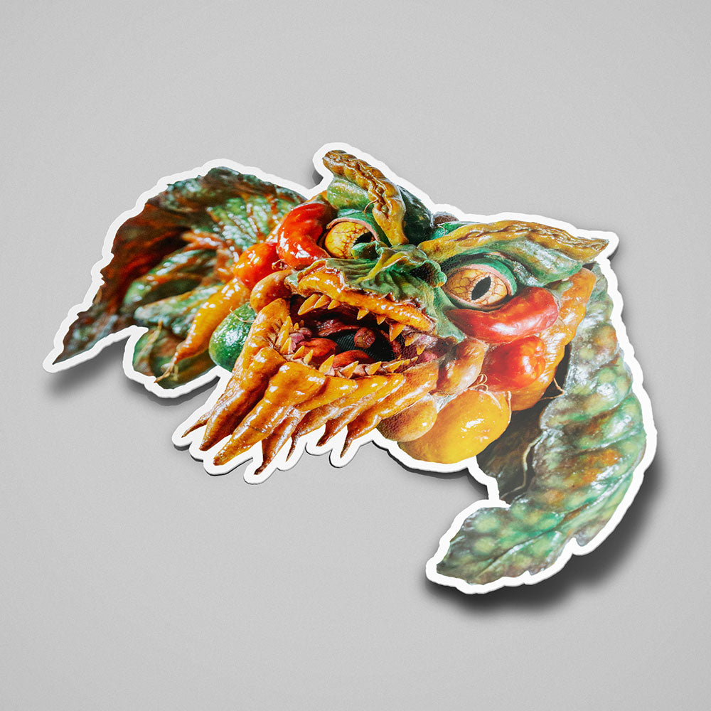 Vegetable Gremlin Movie Prop Sticker